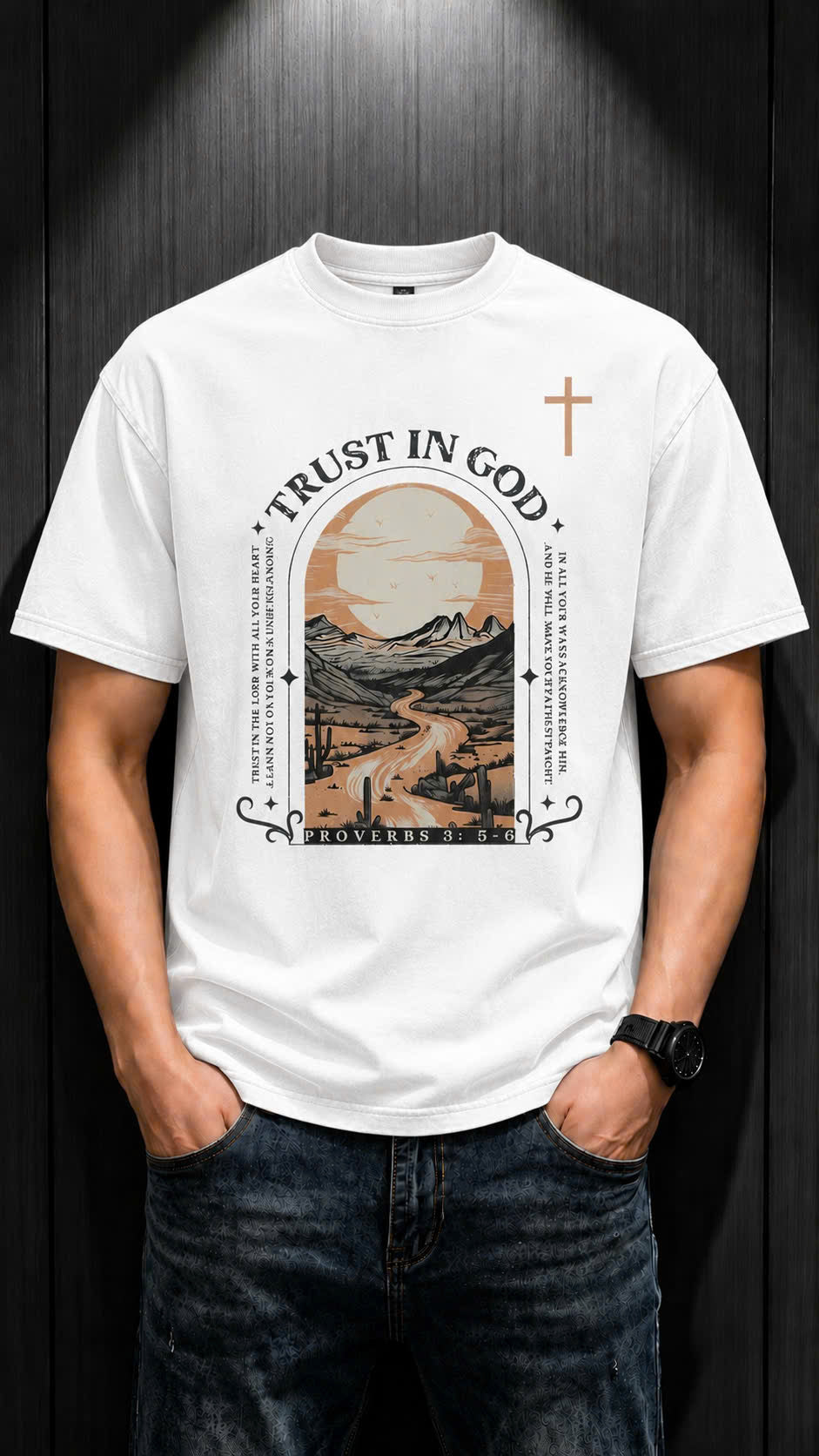 T-Shirt CP | Trust in God American
