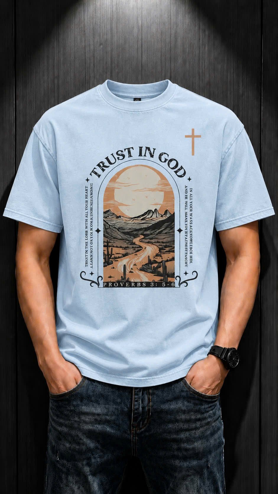 T-Shirt CP | Trust in God American