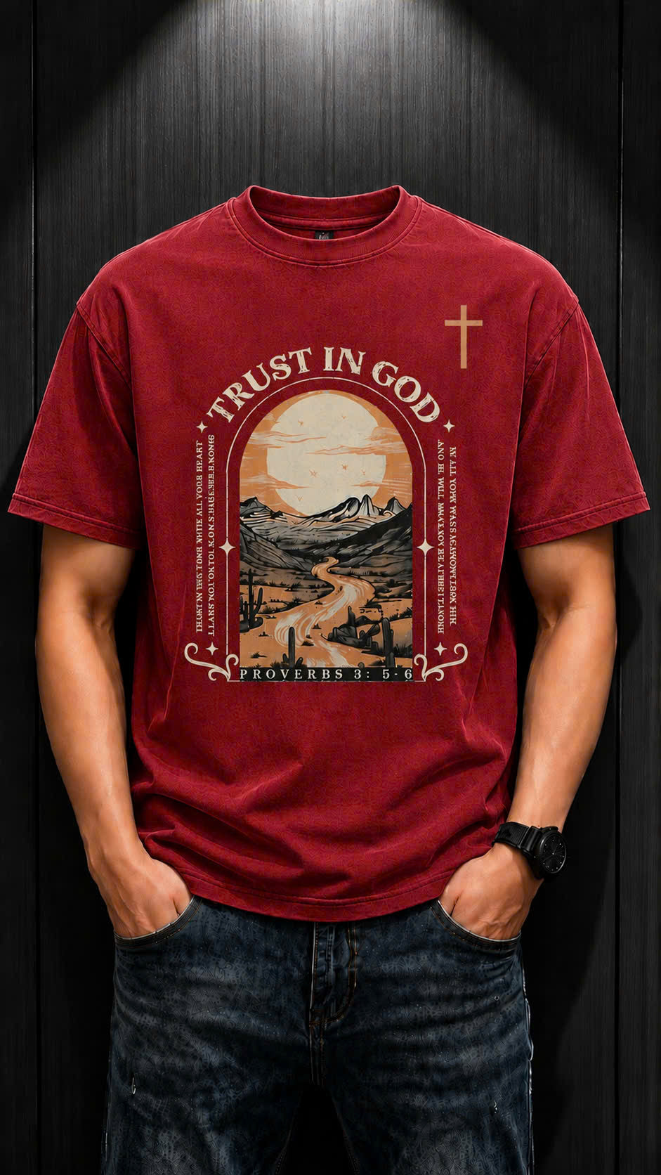 T-Shirt CP | Trust in God American