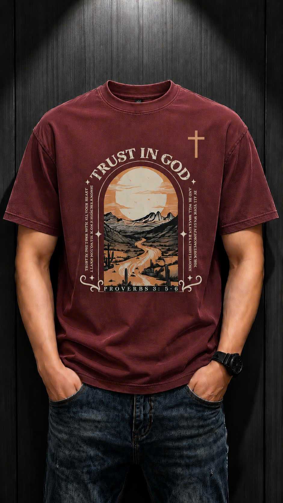 T-Shirt CP | Trust in God American