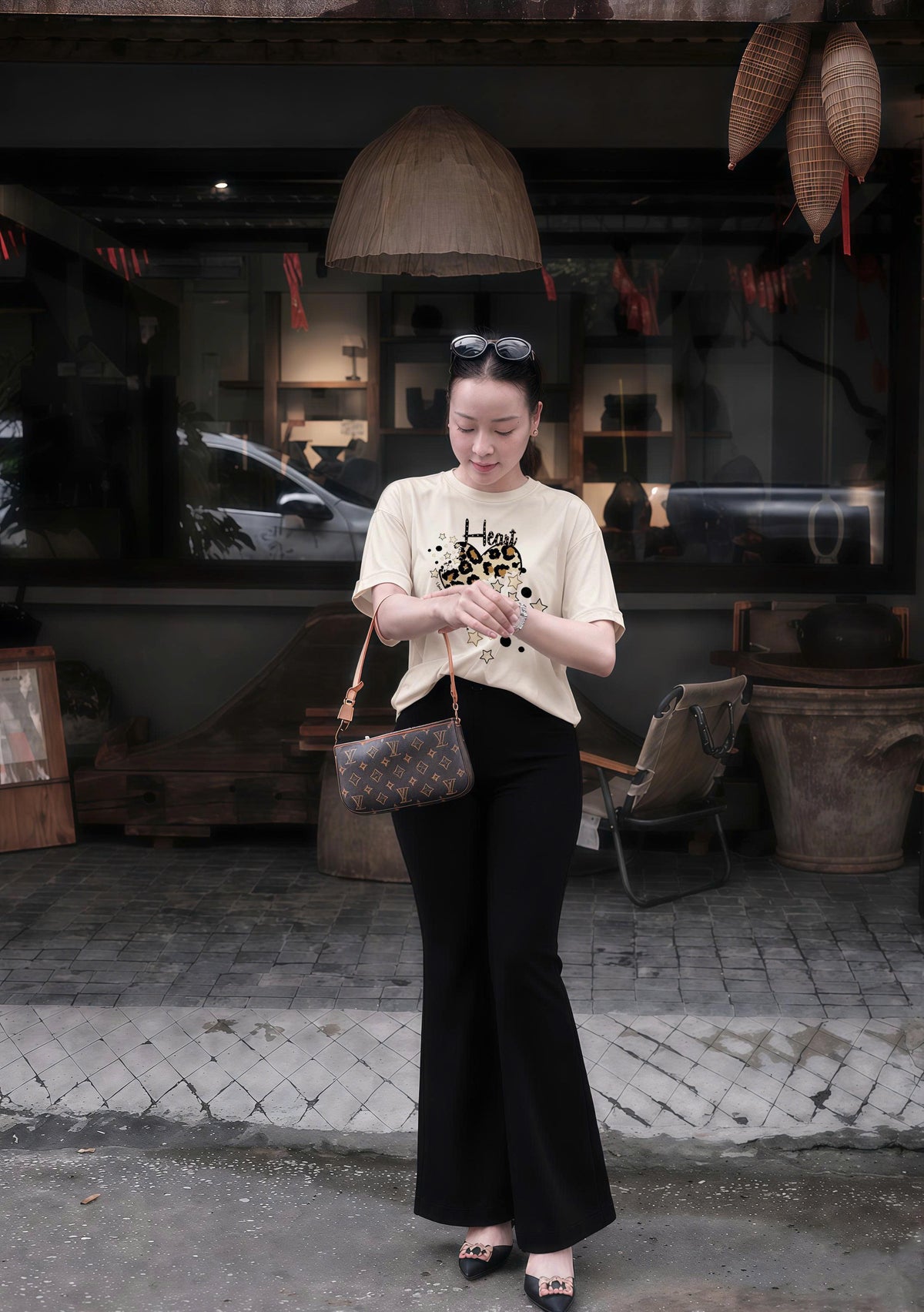 Set Quần loe | Heart