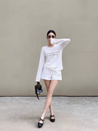 Set Long sleeve| All the floweer