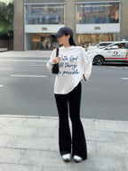 Set Long sleeve & Quần loe | With God