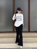Set Long sleeve & Quần loe | With God