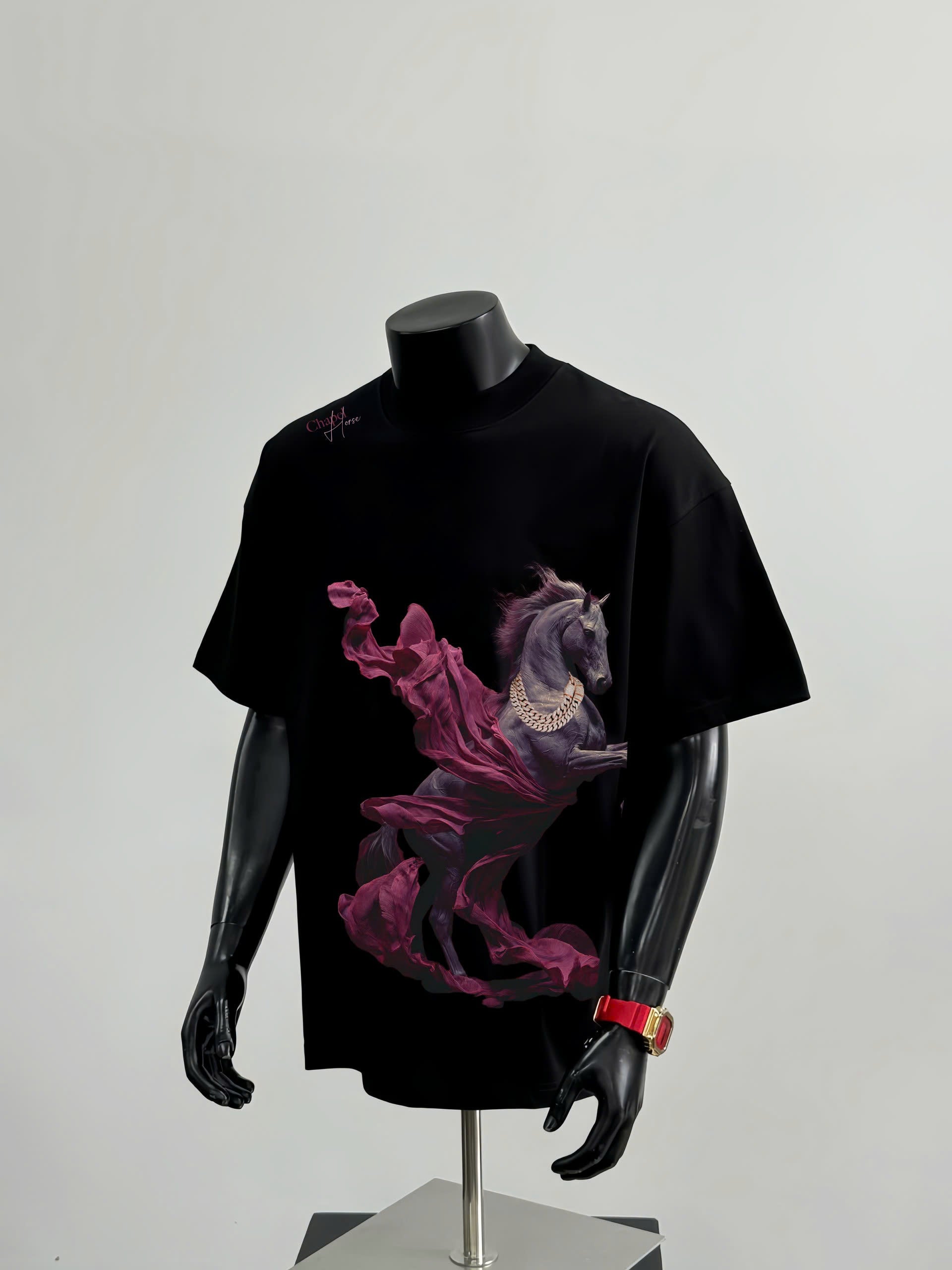 Black Horse Streetwear T-shirt