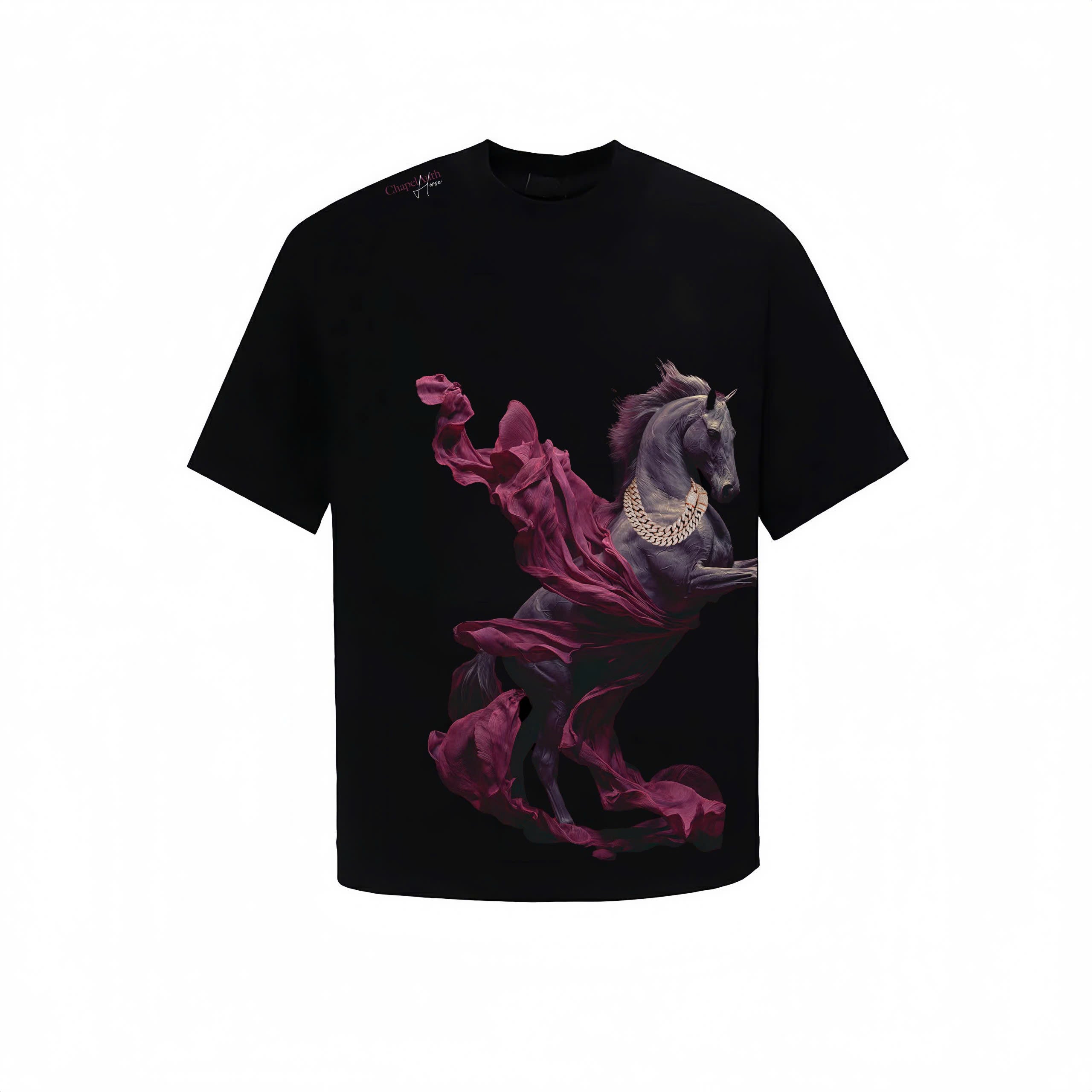 Black Horse Streetwear T-shirt