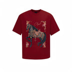 Red Horse Cute T-shirt