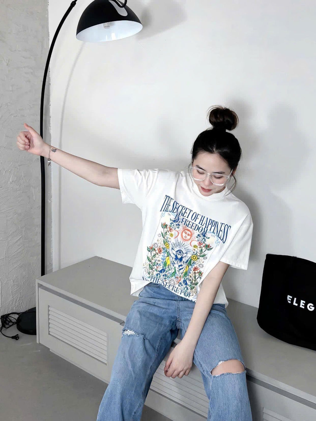 The secret of happiness  T-Shrit