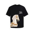 White Horse on the  T-Shirt