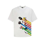 Star trails and Funny Basic  T-Shirt