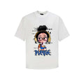 The Girl take the headphone streetwear  T-Shrit