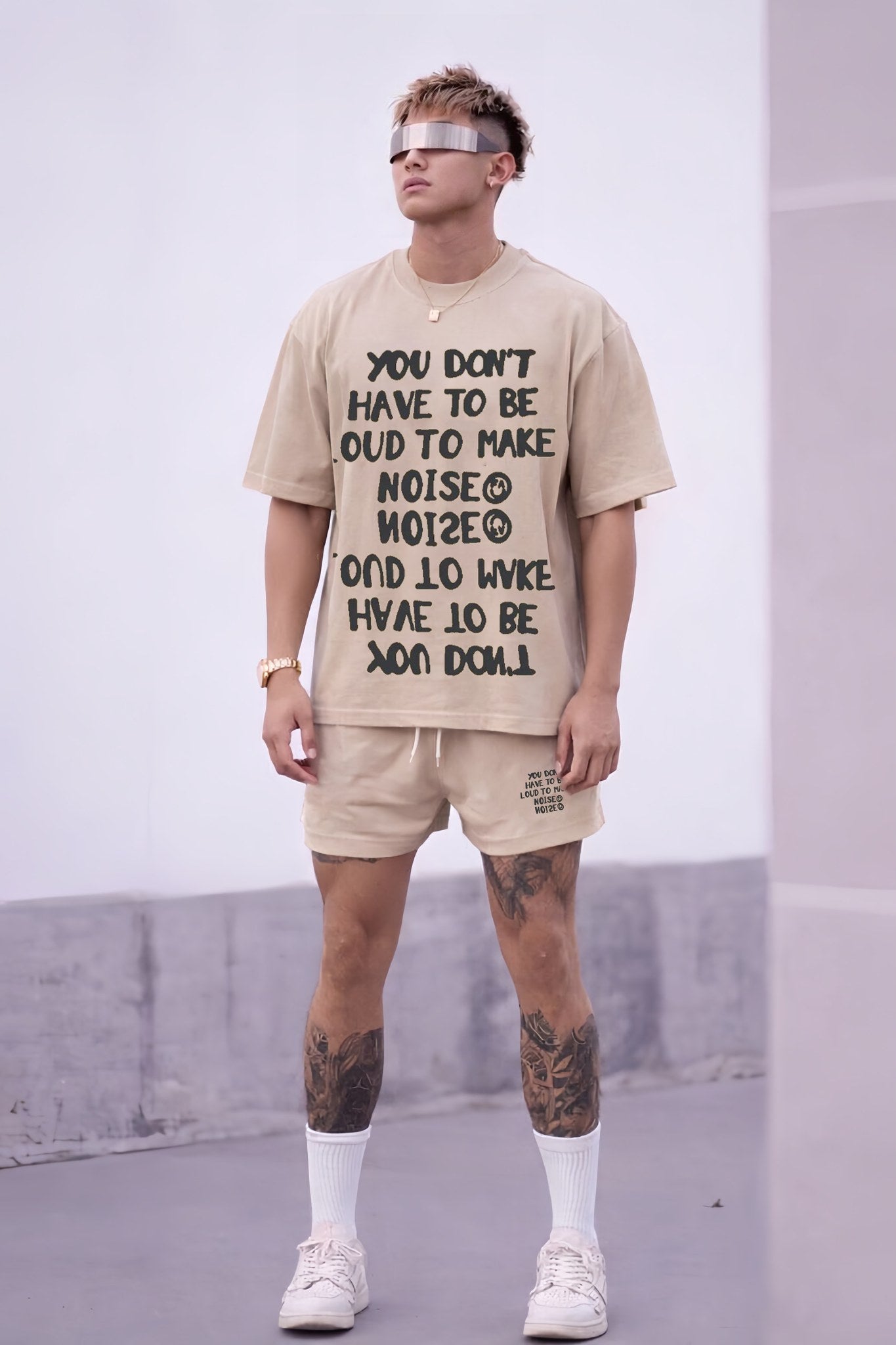 Make Noise Louder Set-Shirt