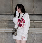 Set Sweater | Hoa Hồng
