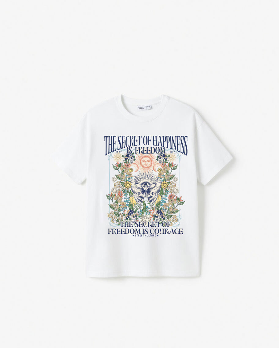 The secret of happiness  T-Shrit