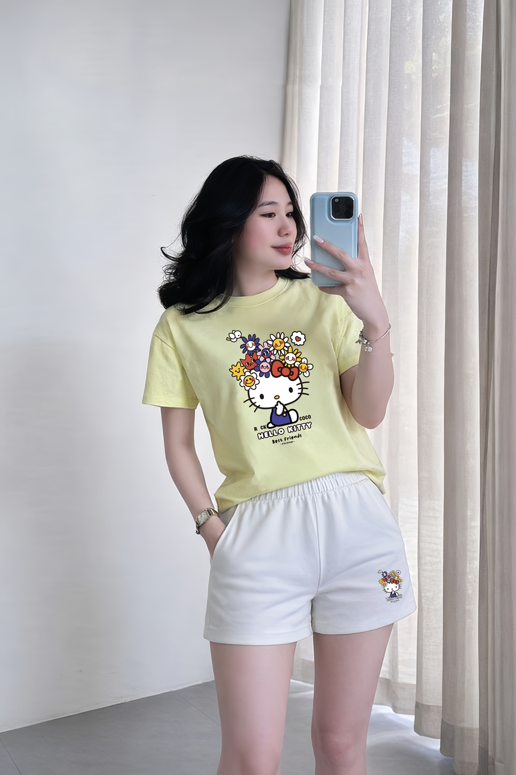 Chapel Set | Kitty Cute Yellow