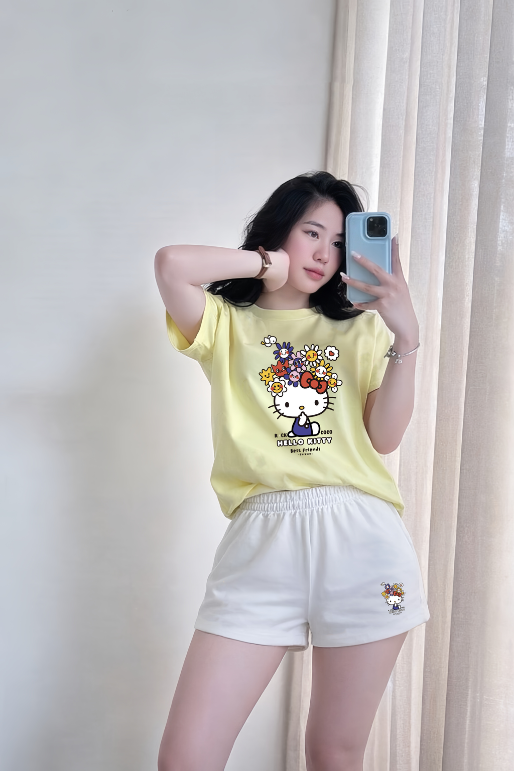 Chapel Set | Kitty Cute Yellow