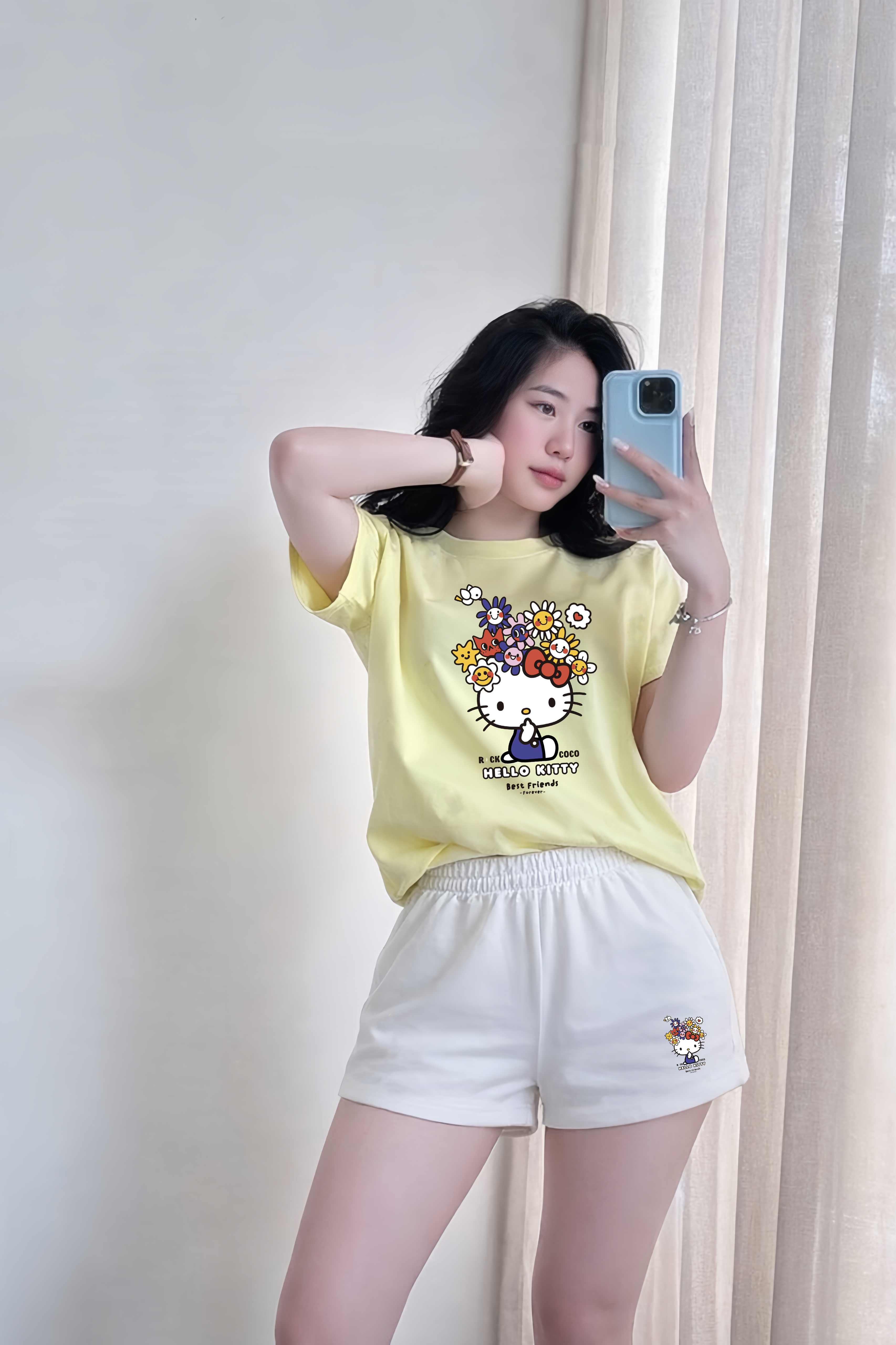 Chapel Set | Kitty Cute Yellow