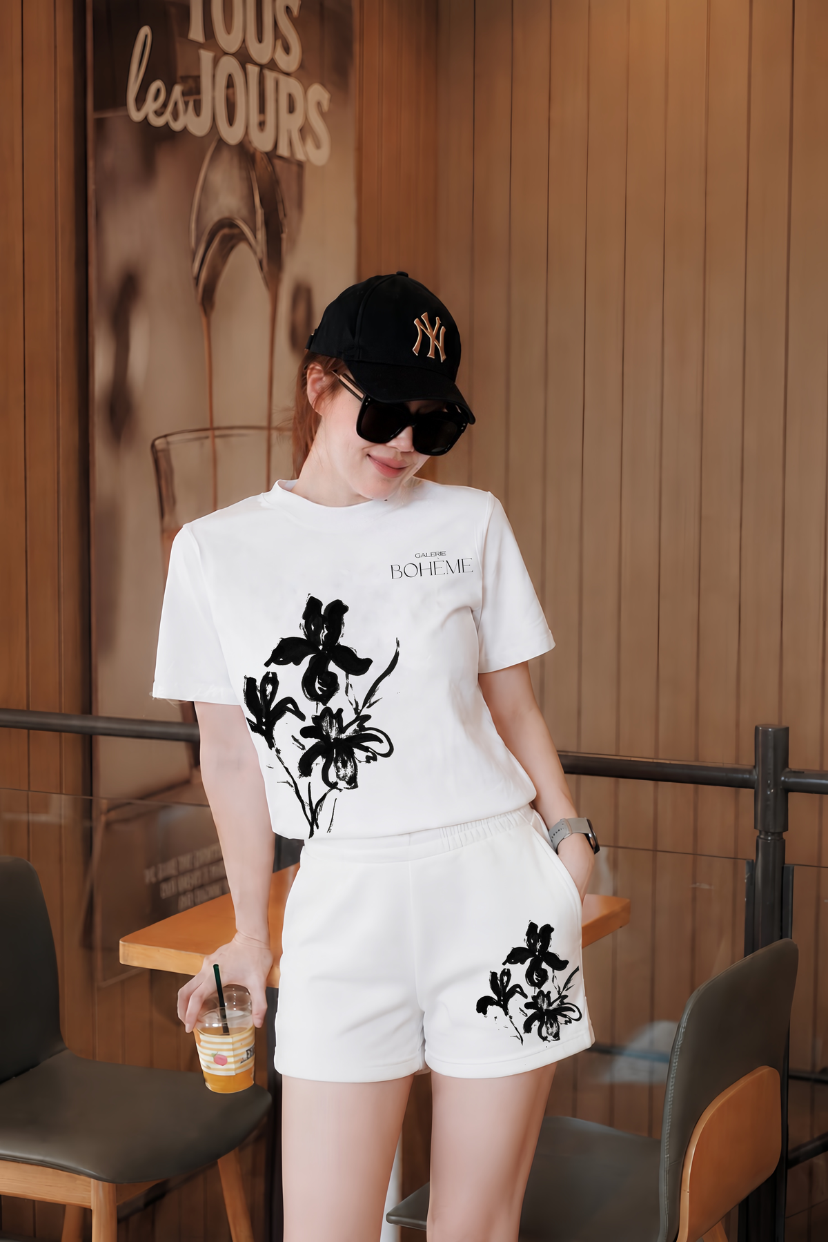 Chapel Set | Flower Black