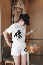 Chapel Set | Flower Black