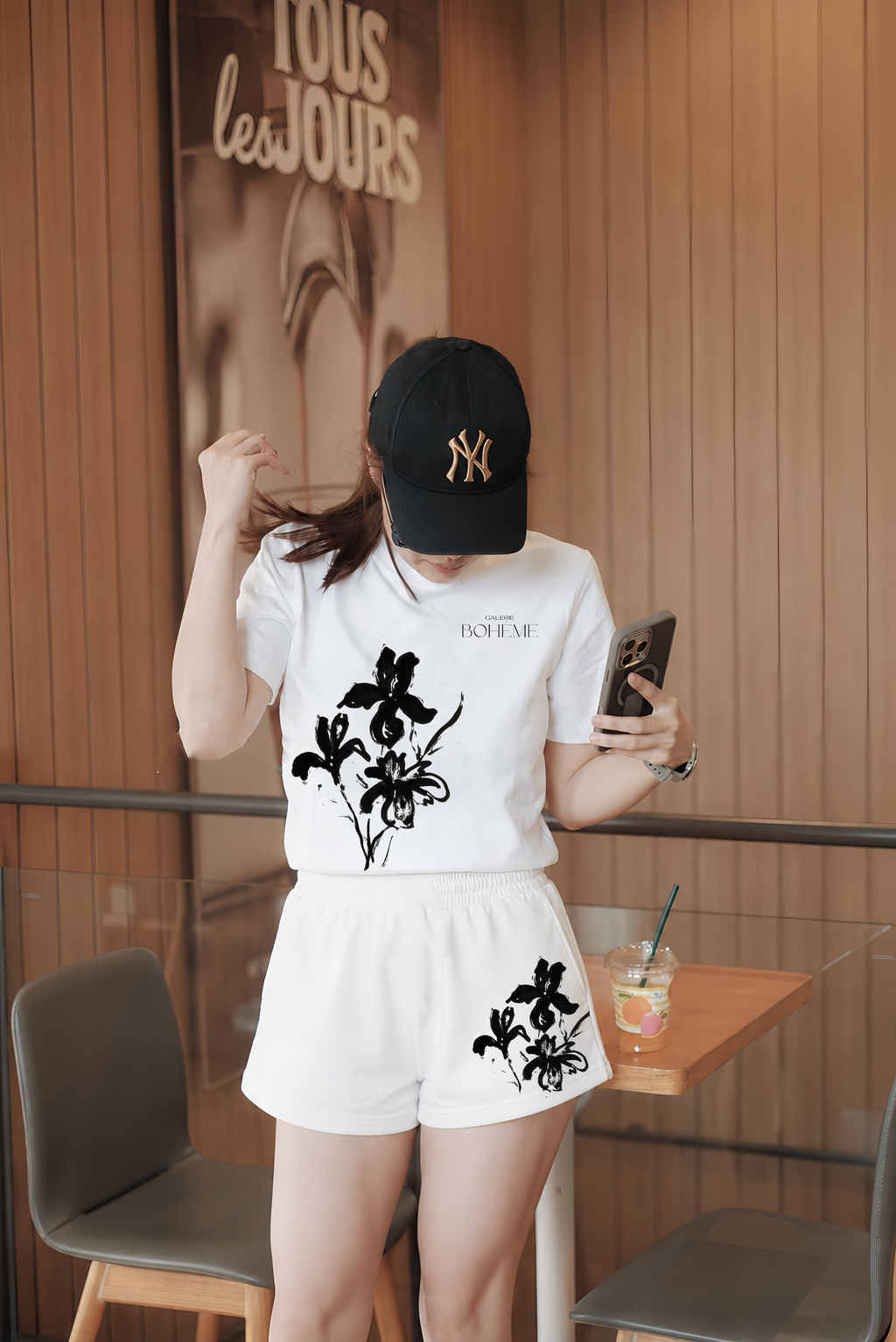 Chapel Set | Flower Black