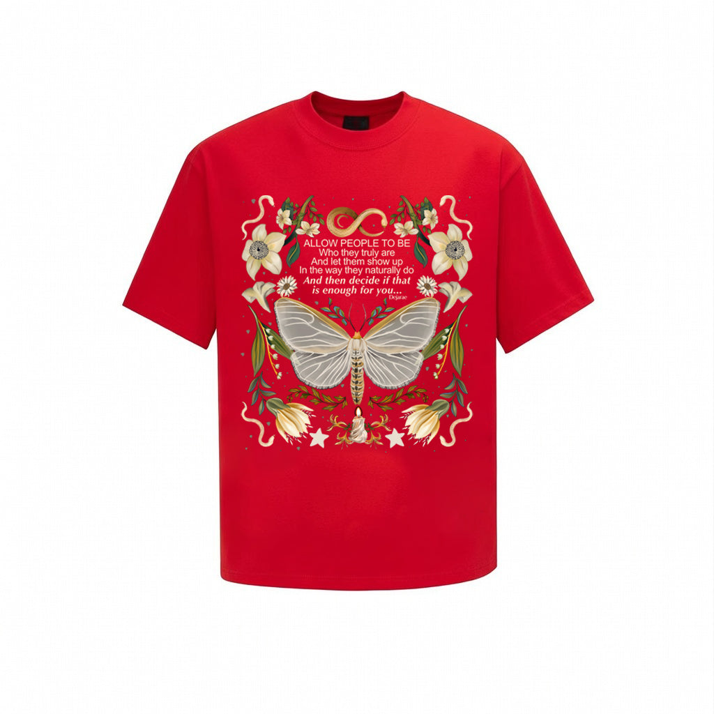 Butterfly on the World  T-Shrit