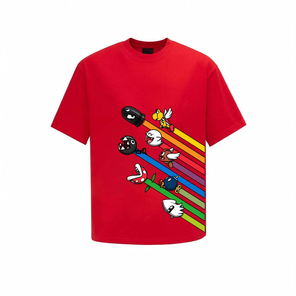 Star trails and Funny Basic  T-Shirt