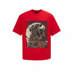 The Horse relaxes in Traditional  T-Shirt
