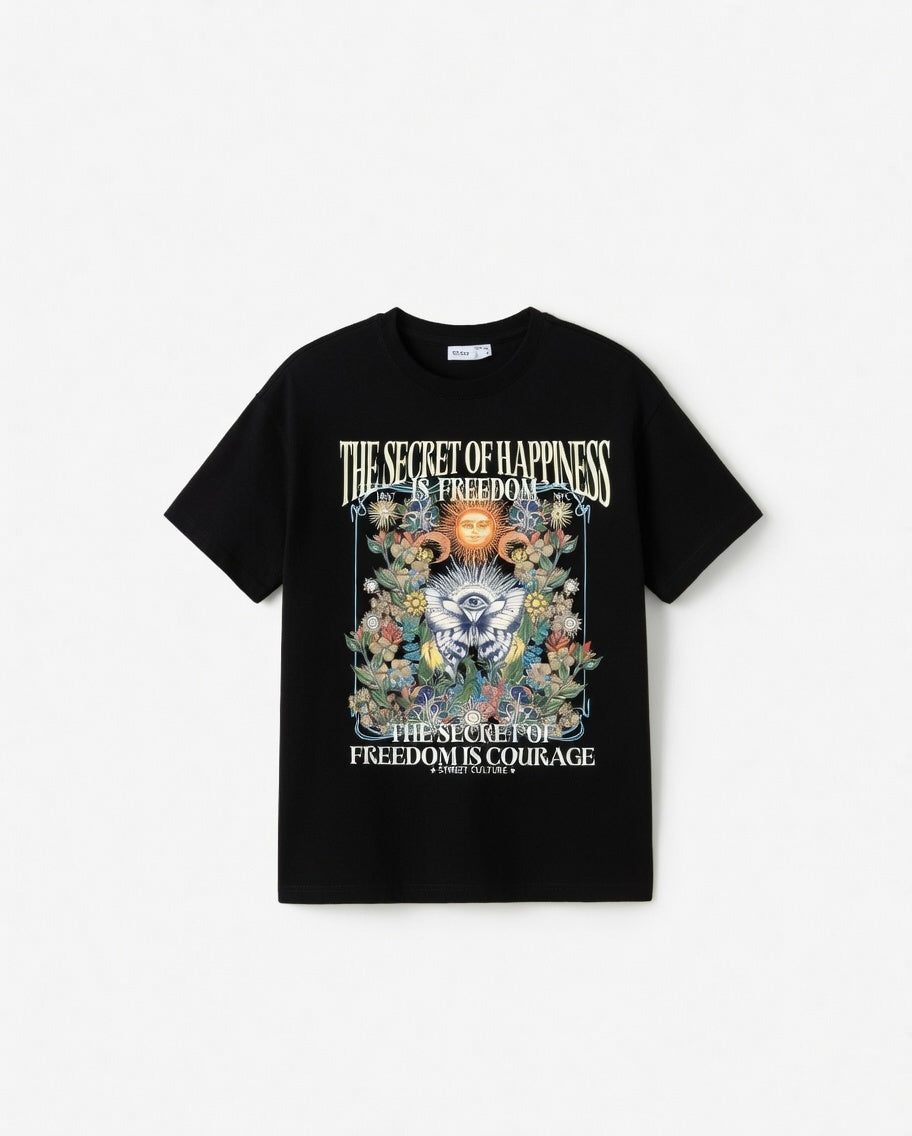 The secret of happiness  T-Shrit