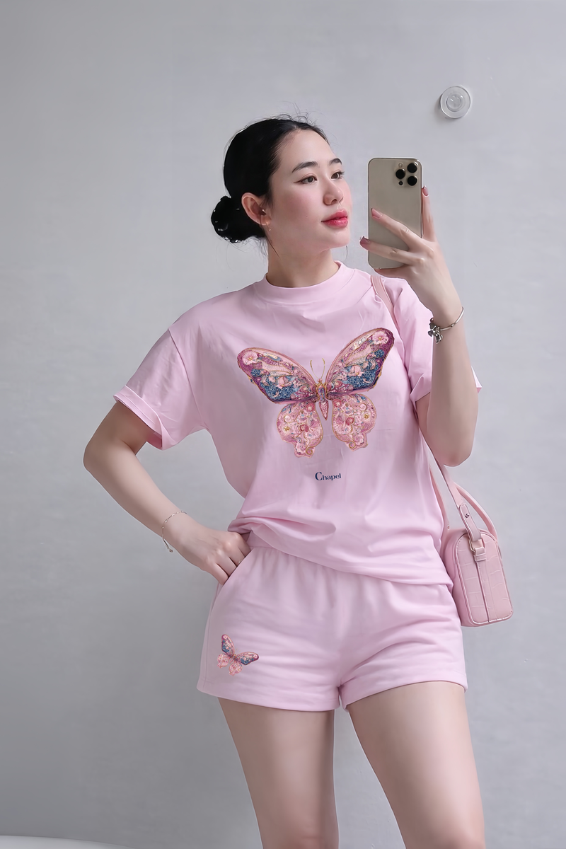 Chapel Set | Butterfly Pink