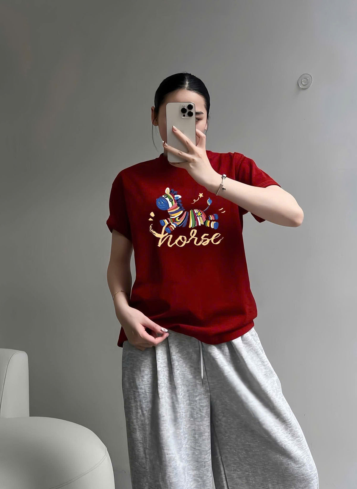 Chapel TShirt | Red Horse