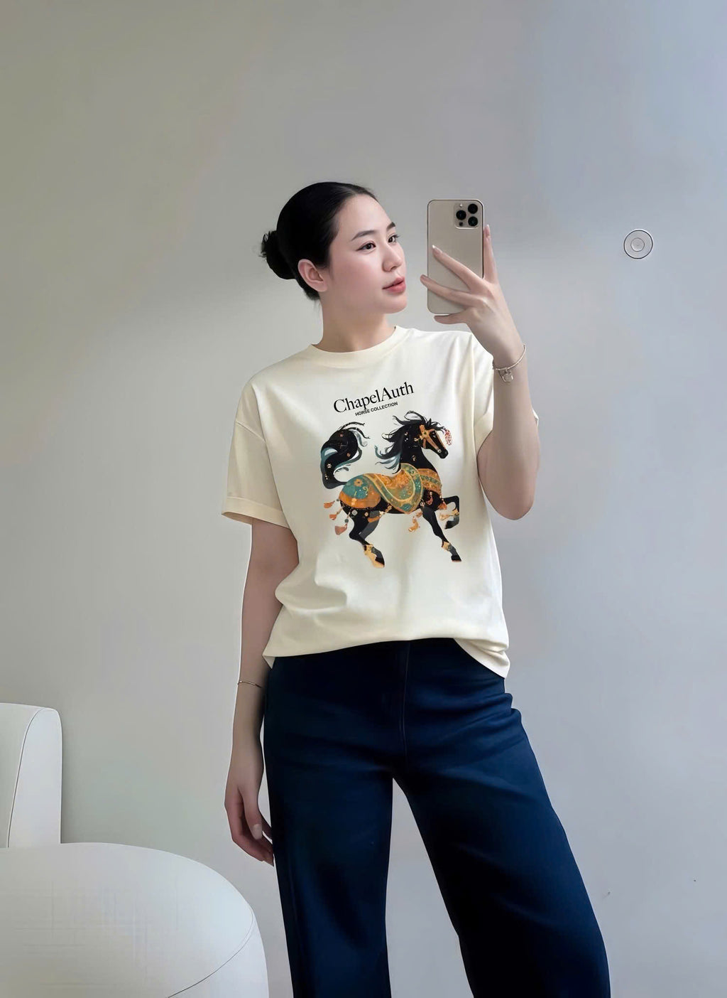 Chapel TShirt | Yellow Horse