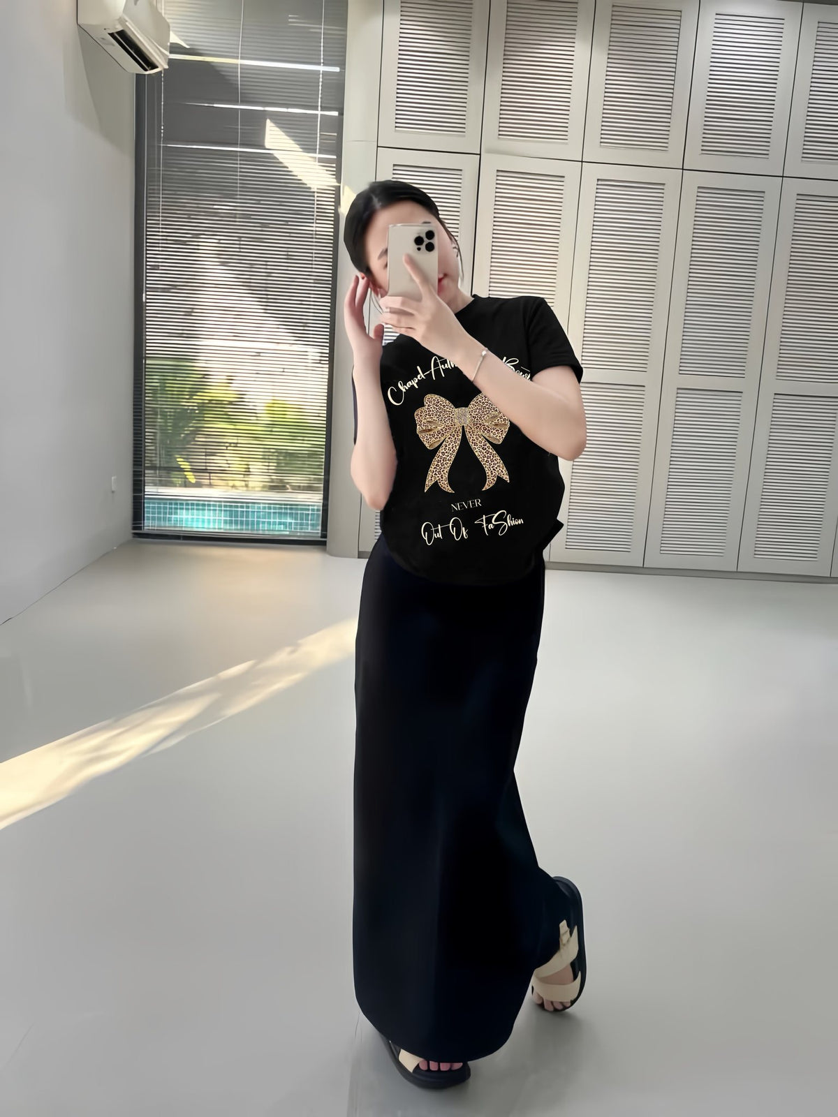 Set váy dài nơ  ,  CP_x4738