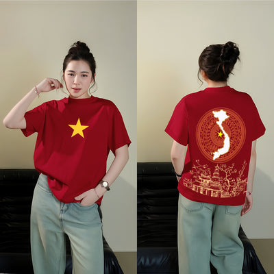 T- SHIRT lá cờ tổ quốc