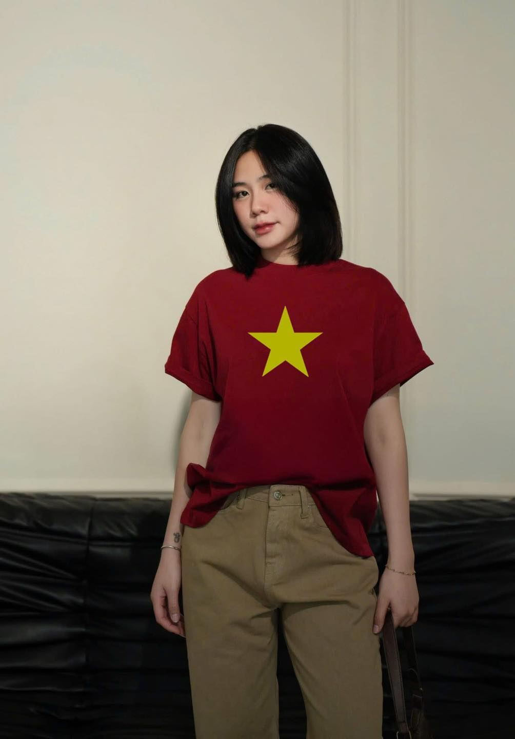 T-SHIRT cờ đỏ sao vàng