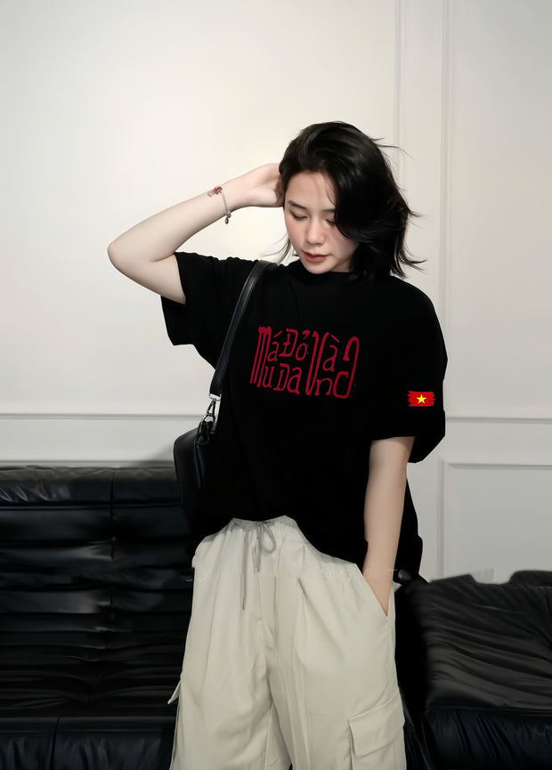 T-SHIRT Máu Đỏ Là Vàng